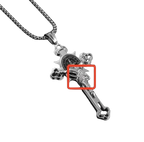 3D Stainless Steel Cross Necklace