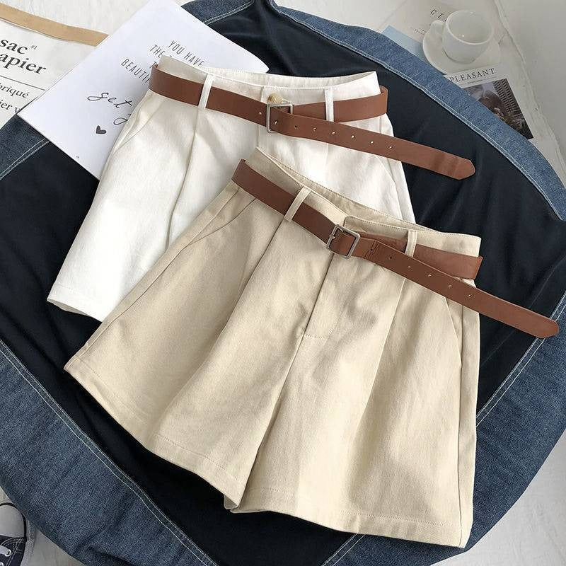 High Waist Wide Leg Women's Shorts