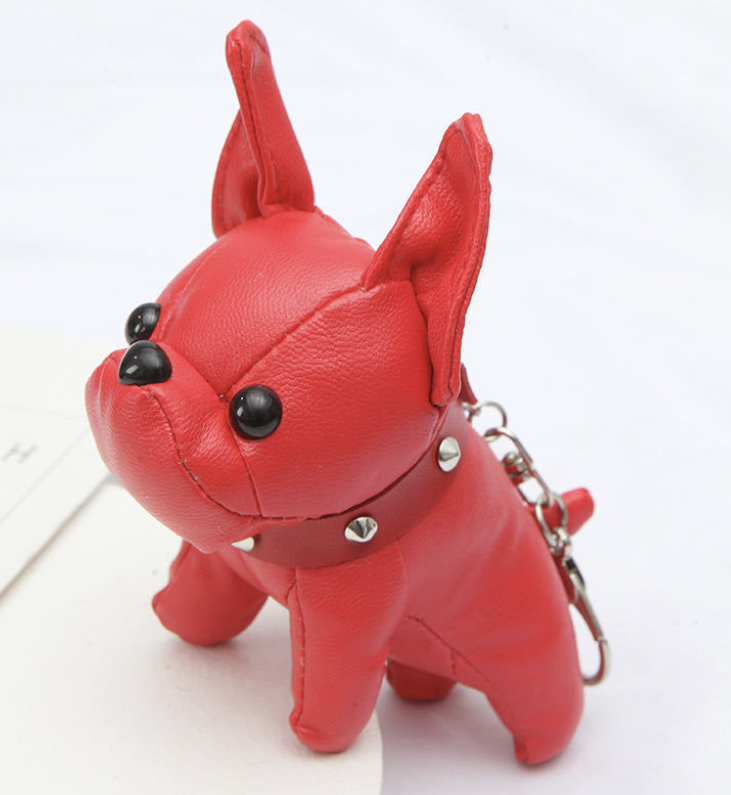 Bulldog Pendant Car Decoration Pet Dog Keychain | Accessory