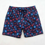 High Quality Multicolor Turtles 4-Way Stretch Board Shorts