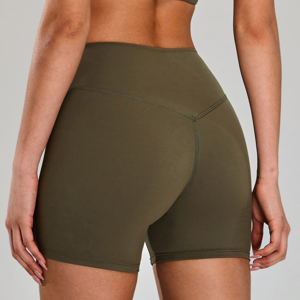 Women's Nude-feel Yoga Shorts