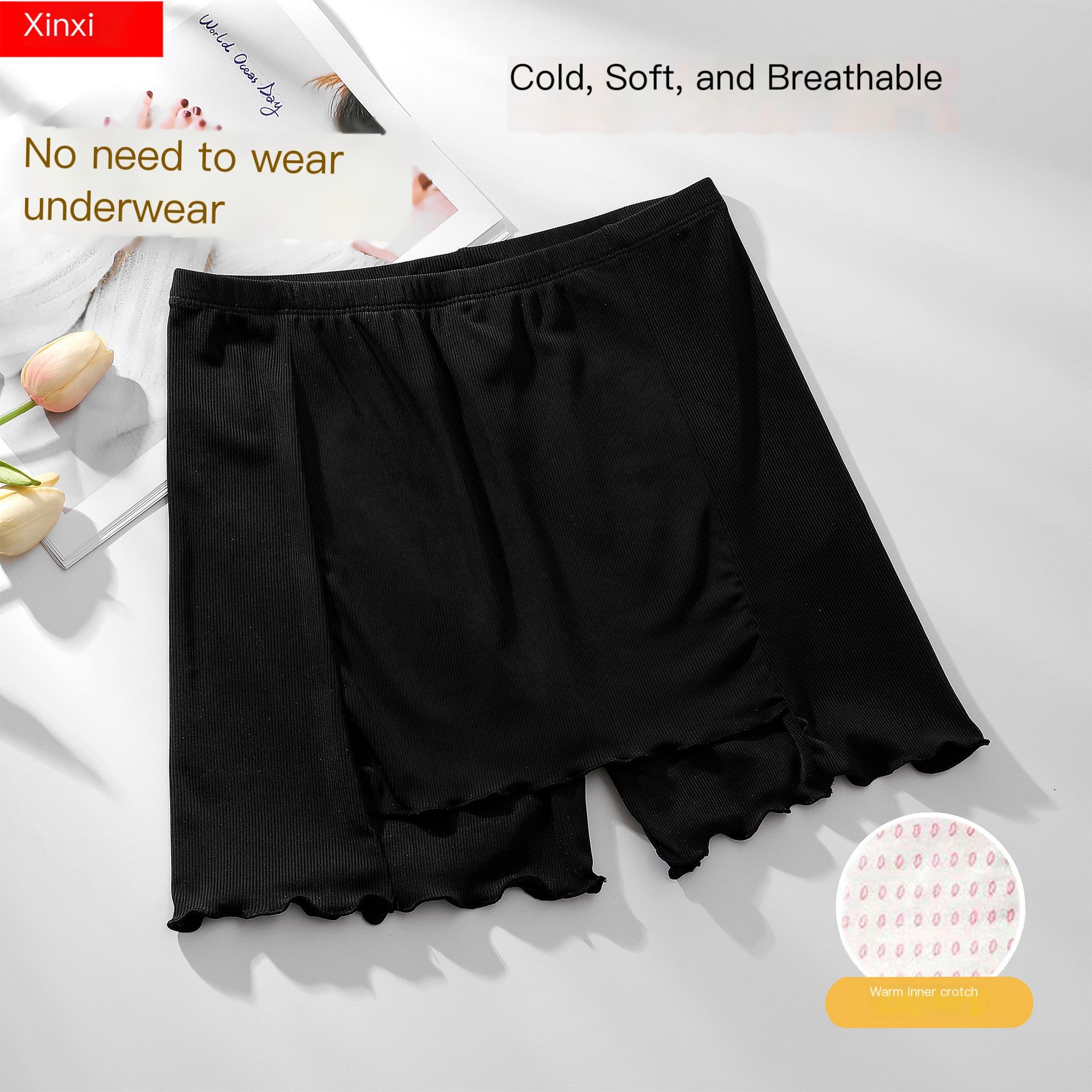High Waist Women's Anti-Expose Safety Shorts