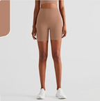 Nude No T-line Hip Lift Yoga Shorts for Women