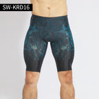 Men's Tribal Print Swim Jammer Shorts