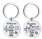 Newborn Baby Anniversary Keychain | Accessory