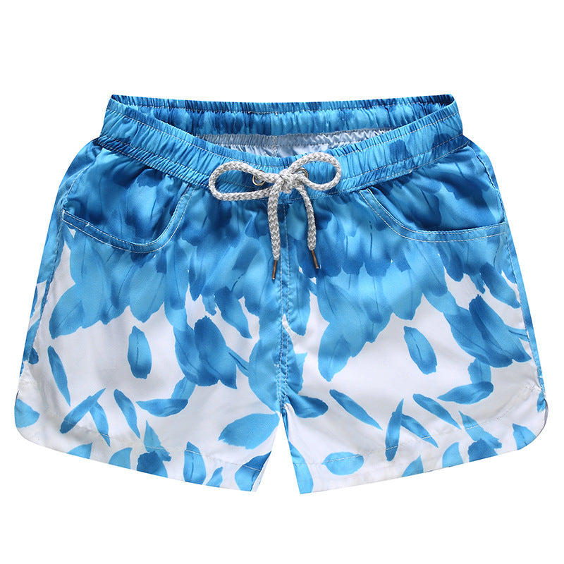 Men's Quick-Dry Mesh-Lined Swim Trunks