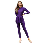 Modest Full-Coverage Long-Sleeve Swim Top