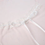 Bandage Coquette Bow Cropped Top