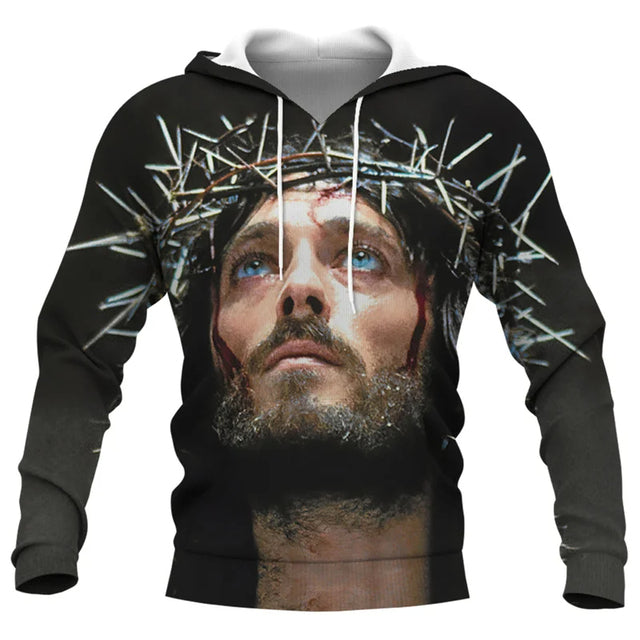 Jesus Amen 3D Hoodie for Men and Women Harajuku Fashion | Faith Streetwear