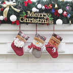 Christmas Stocking Gift Bag and Tree Decorations | Holiday Decor