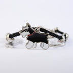 Minimalist Bull Dog Shaped Pet Bracelet - Handmade Jewelry