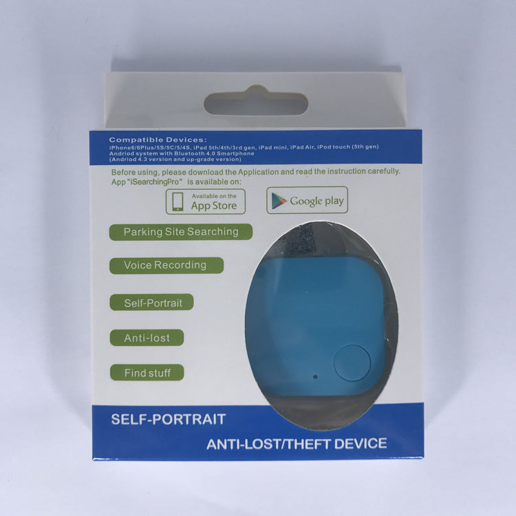 Water Drop Square Bluetooth Tracker Keychain Alarm | Accessory