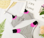 2018 Sexy Color Block Bikini Swimsuit for Women