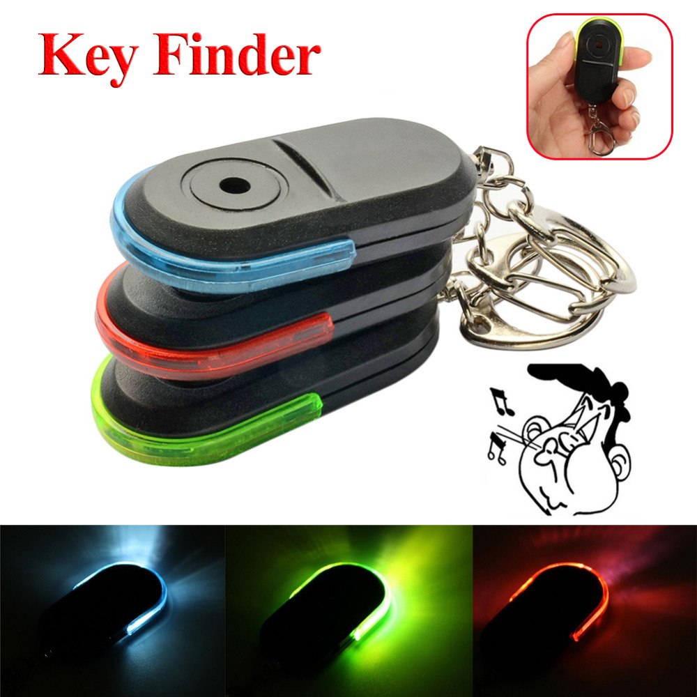 Keychain Finder with Whistle Sensor Tracker Device | Accessory