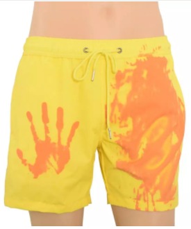 Men's Color-Changing Swim Trunks