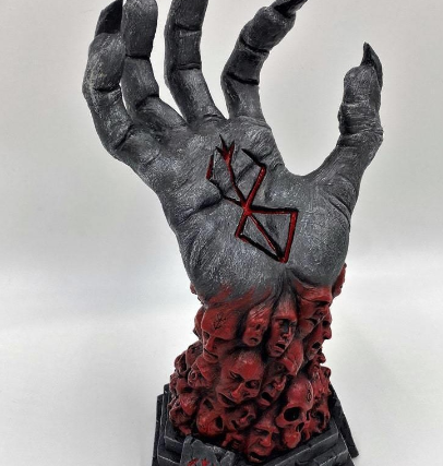 Berserk Hand of God Resin Artwork for Easter Decor | Home Decor