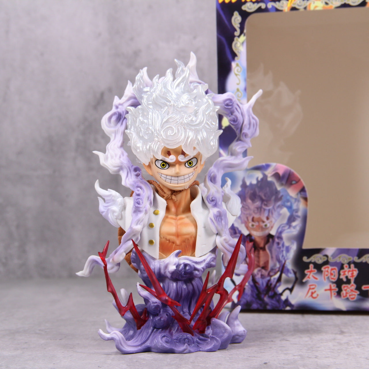 "One Piece Luffy GK Statue - Sun God Awakening" | Home Decor