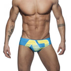 Men's Geometric Print Swim Briefs