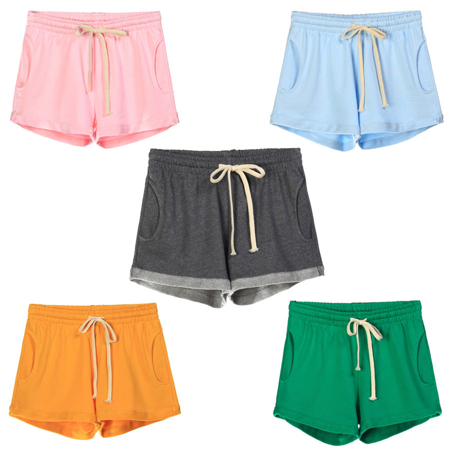 Women's Cotton Wide-Leg Yoga Shorts (Casual)