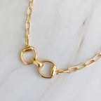 Equestrian Pendant Chain Necklace | Jewelry