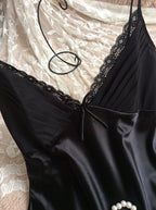 Women's Silk-Feel Cami Top and Shorts Pajama Set