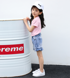 New Summer Denim Shorts for Girls (Kids' Fashion)