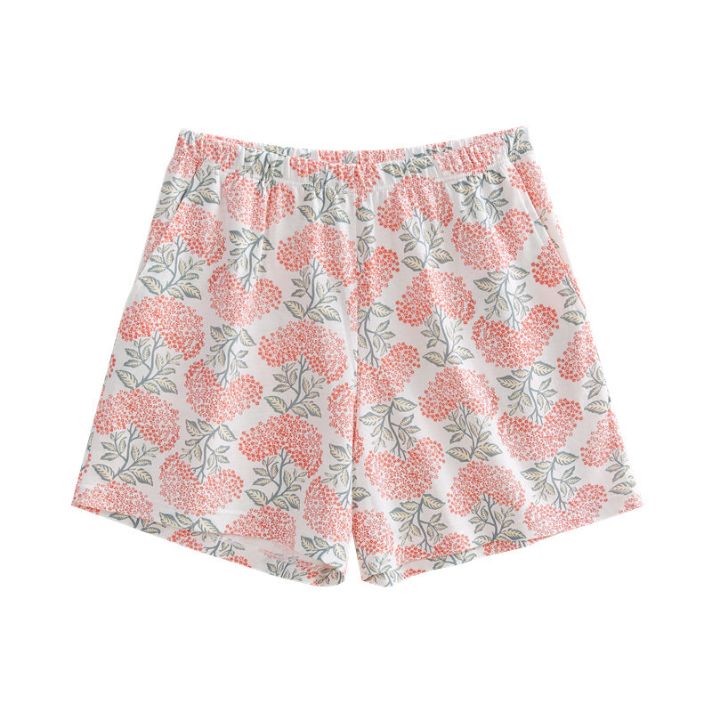 High Waist Loose Fit Women's Wide Leg Shorts