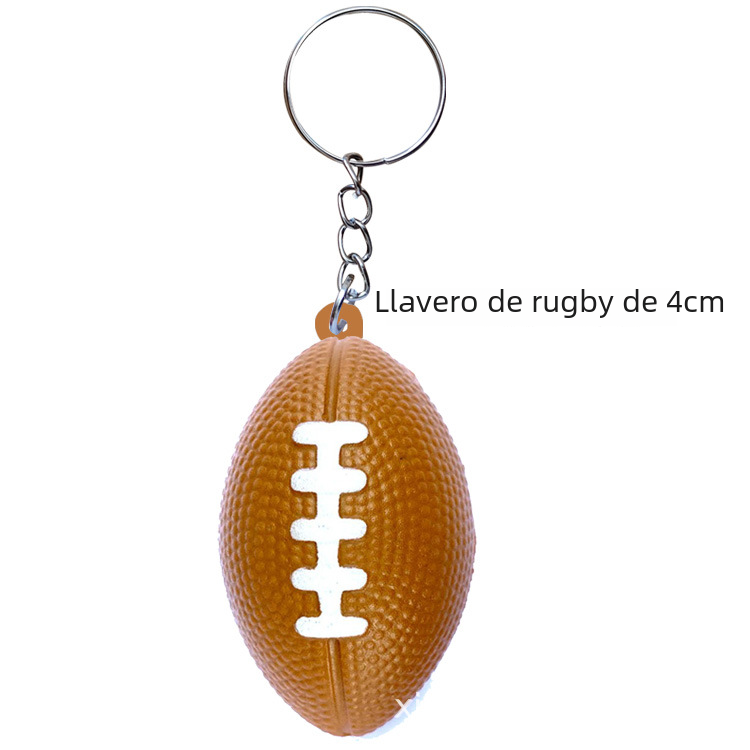 4CM Foam Mini Olive Ball PU Keychain Toy | Accessory