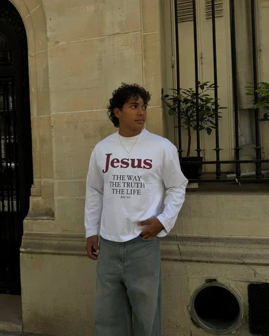 Jesus Is The Way Hoodie T-Shirt | Faith Streetwear