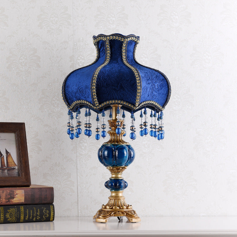 Vintage European Bedroom Lamp - Romantic Style Nightlight