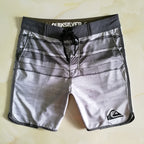 Men's Grey Striped Board Shorts