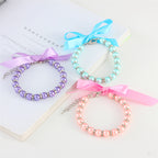 Striped Pearl Necklace Pet Collar for Fashionable Pets
