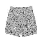 Men's Sea Creature Print Swim Trunks