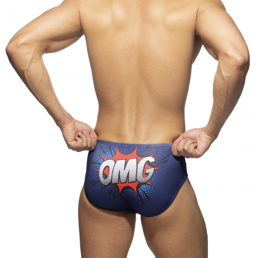 Men's Low-Waist Swim Briefs