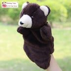 Brown Teddy Bear Hand Puppet Plush Toy for Kids | Home Decor