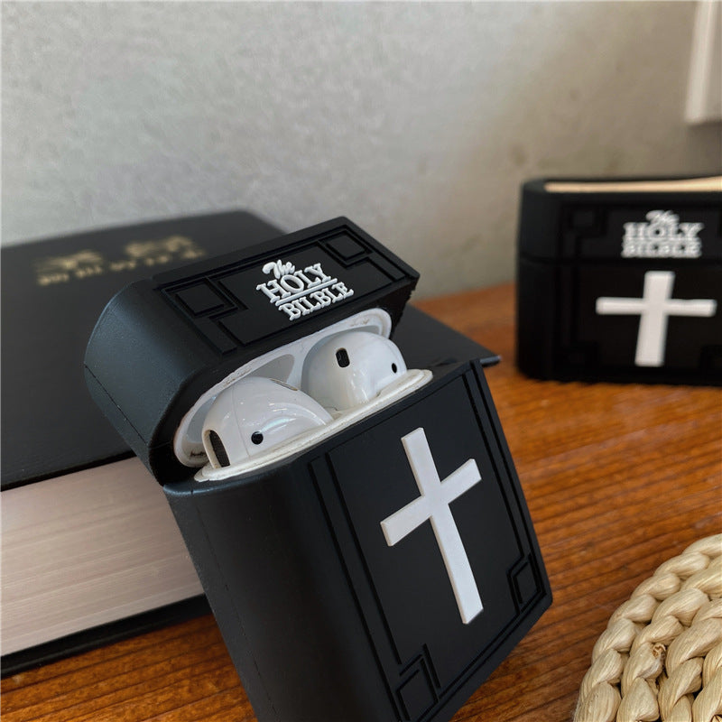 3D Bible Design Protective Case for AirPods - Christian Gift