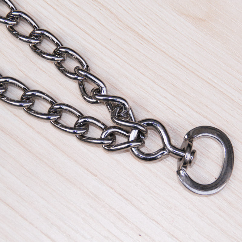 Metal Dog Training Collar with Detachable Chain