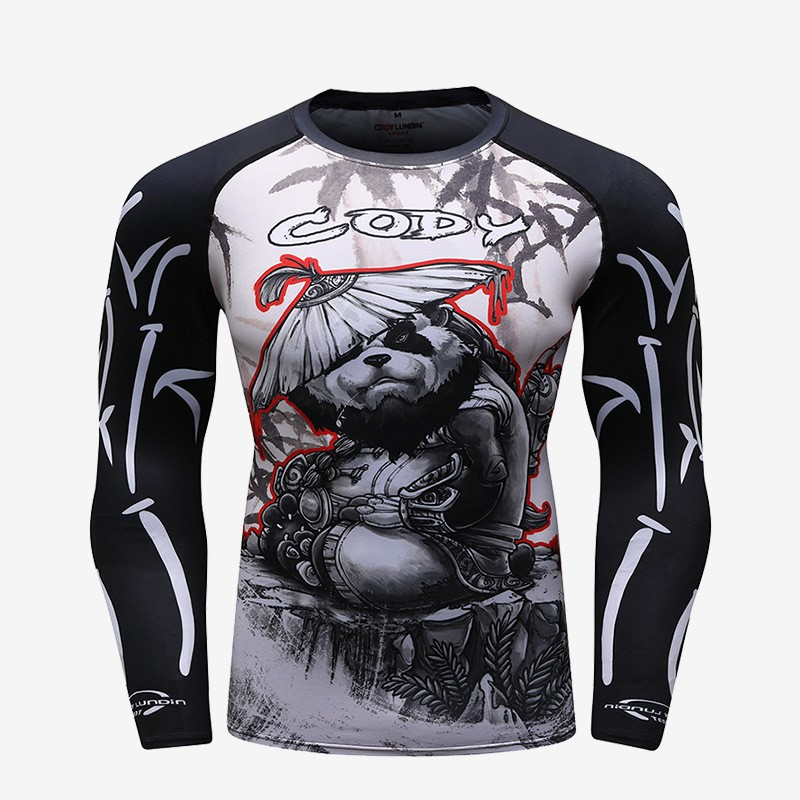 Panda Graphic Compression Rashguard