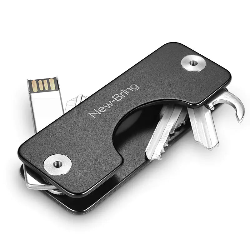 NewBring Metal Multi-Functional Key Holder for Men