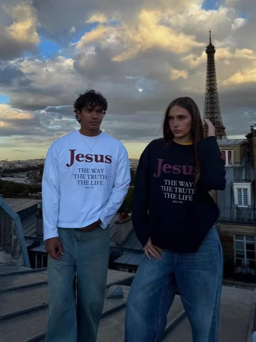 Jesus Is The Way Hoodie T-Shirt | Faith Streetwear
