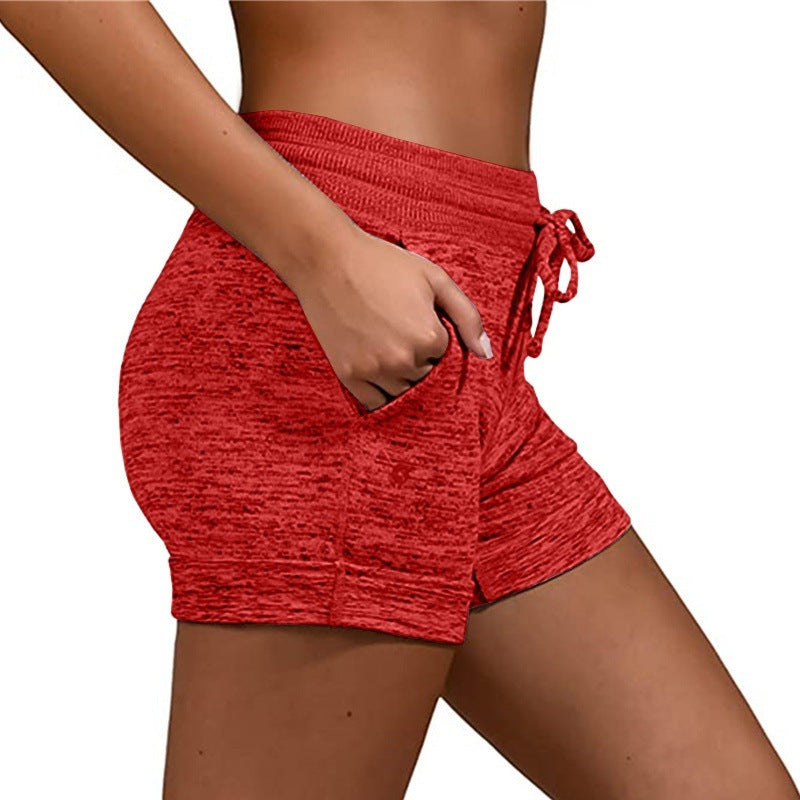 Women's Casual Summer Shorts with Drawstring Pockets