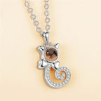 Cat Projection Necklace
