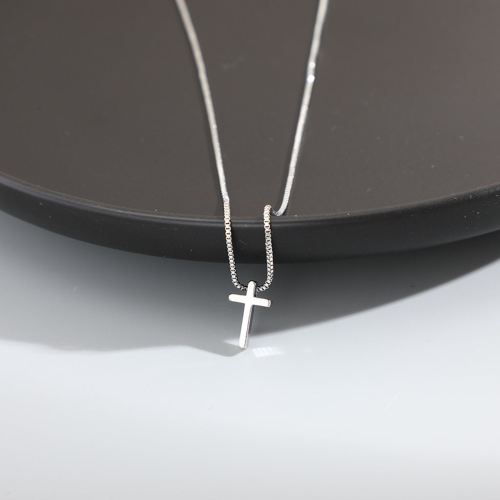 Gold & Silver Christian Cross Necklace | Christian Jewelry