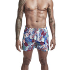 Men's Tropical Print Swim Shorts