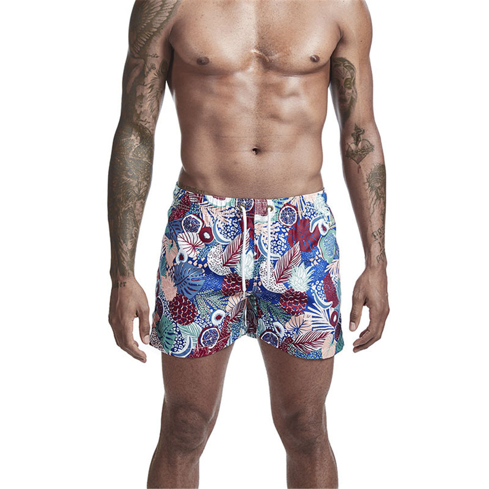 Men's Tropical Print Swim Shorts