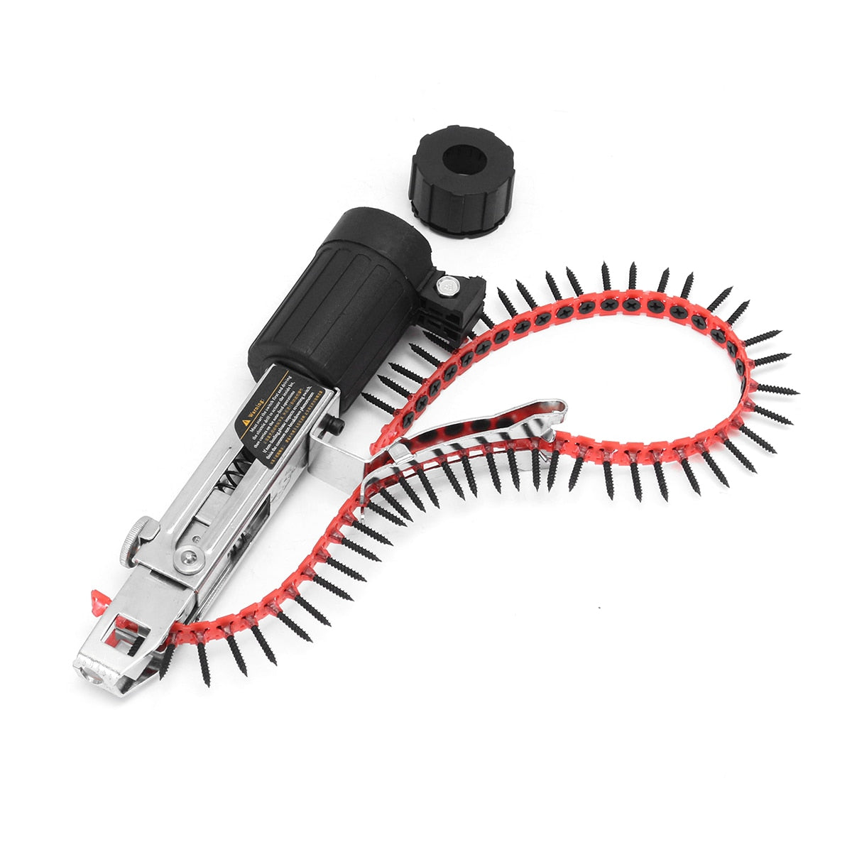 Automatic Nail Feeder with Chain Support for Gun