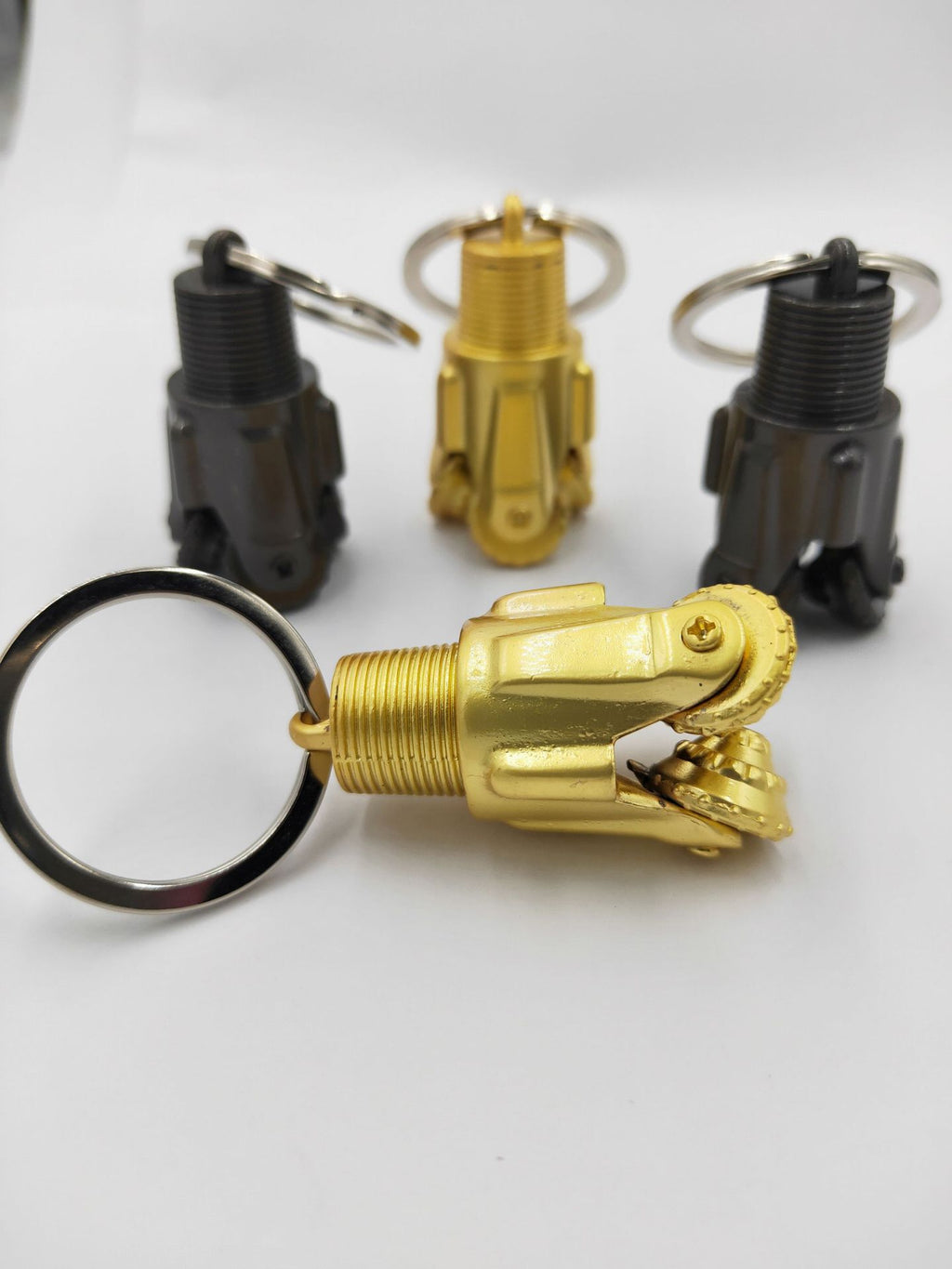 Alloy and Copper Material Creative Drill Keychain | Accessory