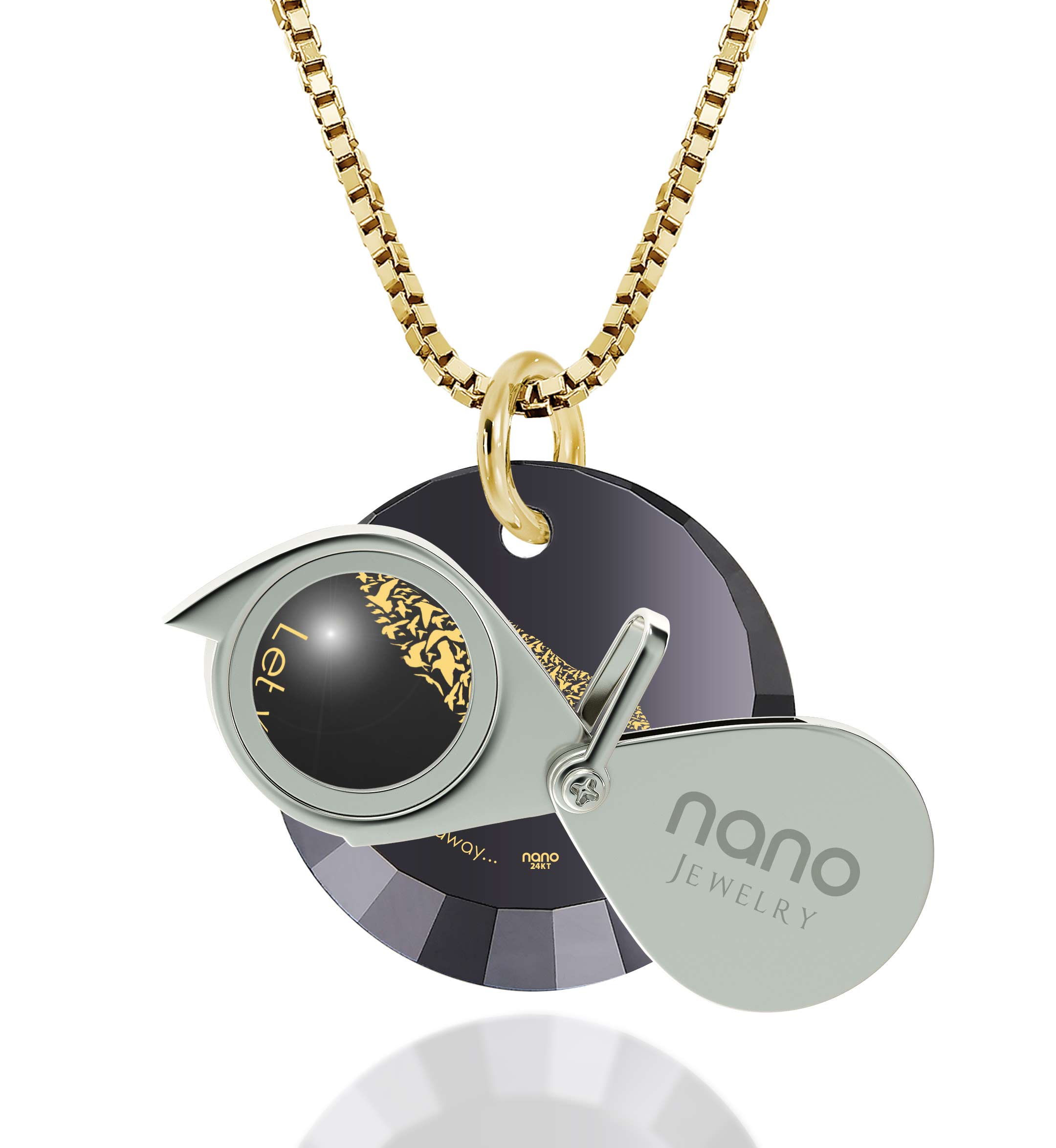Inspirational Bird Charm Necklace | Jewelry