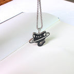 Cat a Box Necklace - Creative Black Cat Pendant | Jewelry