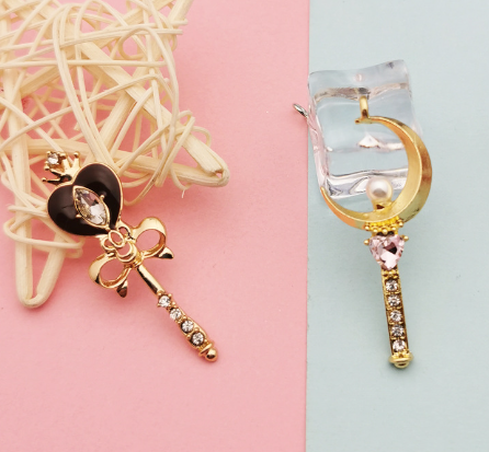 Cat Key Earrings for Students - Stylish Ear Accessories